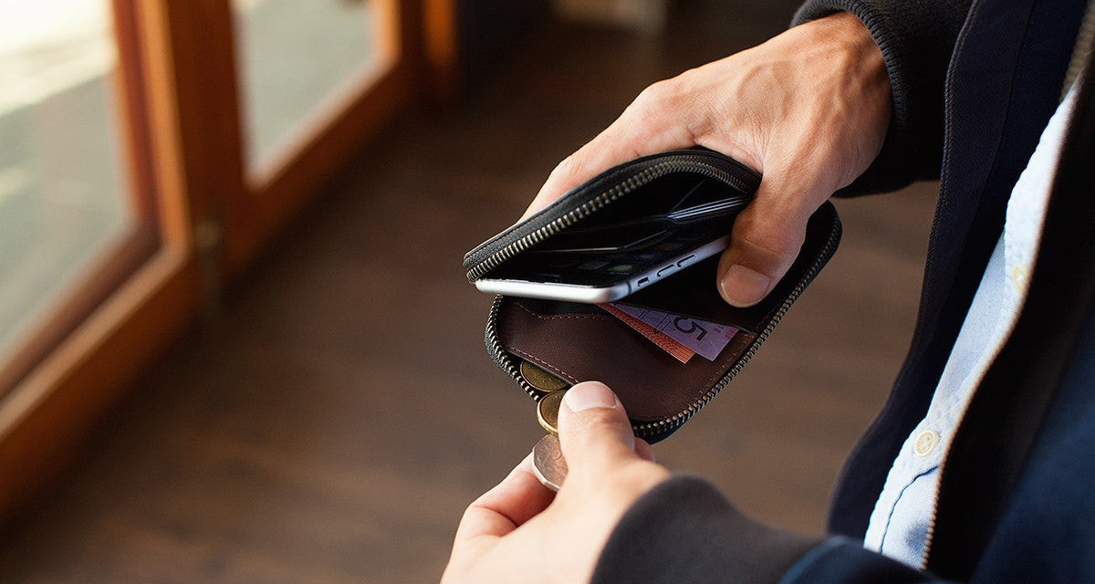 Bellroy Phone Pocket Plus Wallet for iPhone 6/6s - Slim RFID Blocking Leather Wallet with Card Slots | Perfect for Everyday Carry, Travel & Minimalist Lifestyle
