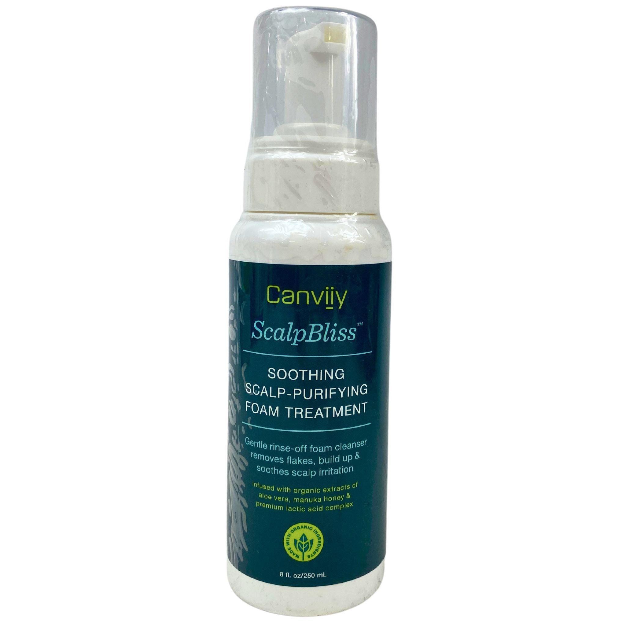 Canviiy ScalpBliss Soothing Scalp Purifying Foam Treatment - Gentle Rinse Off Hair Care for Dry, Itchy Scalp - 8oz (23-Piece Lot) - Perfect for Daily Scalp Cleansing & Dandruff Relief