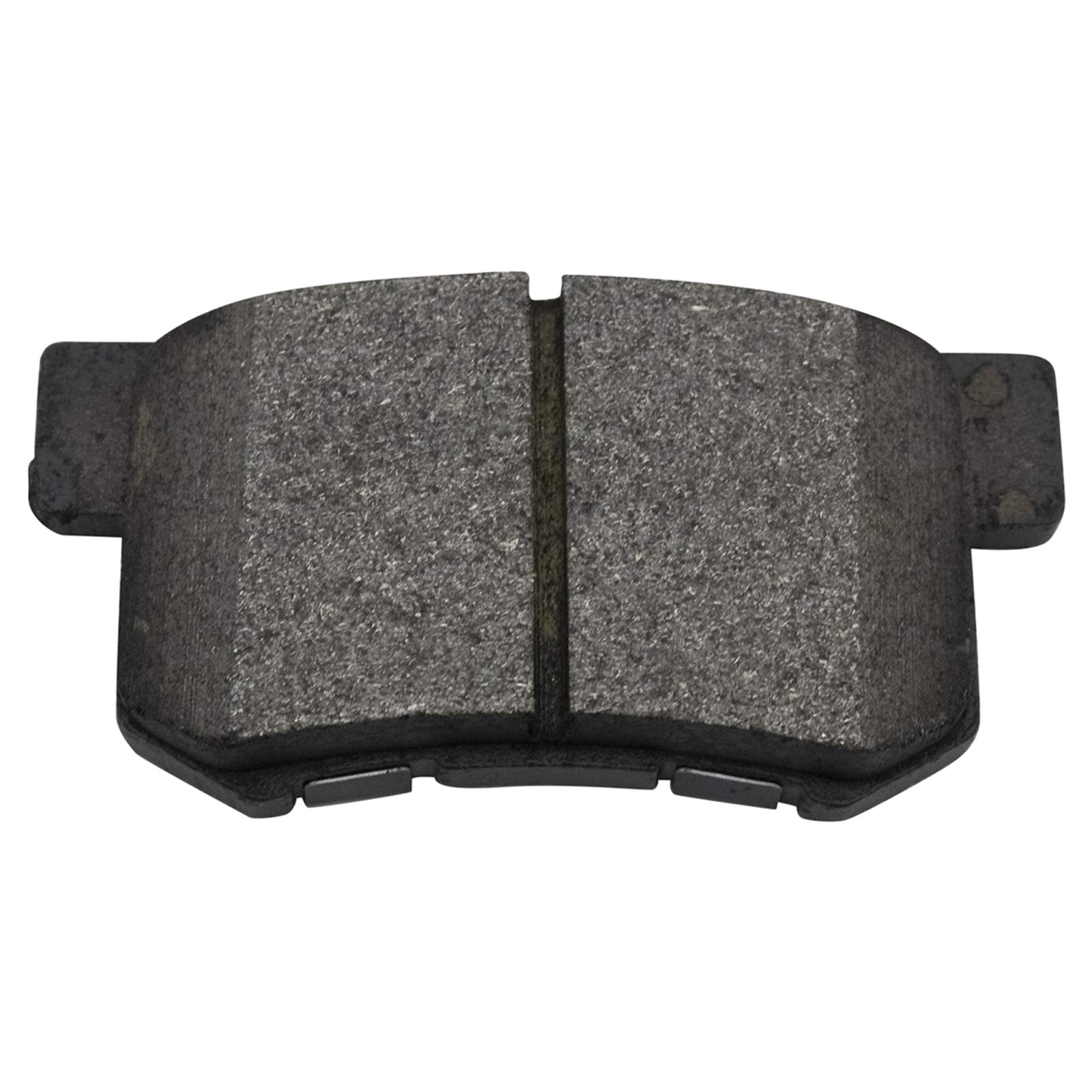 TRQ Rear Performance Brake Pad & Rotor Kit - Semi-Metallic, G-Coated - Compatible with 1998-2002 Honda Accord - Perfect for Daily Driving & Performance Upgrades
