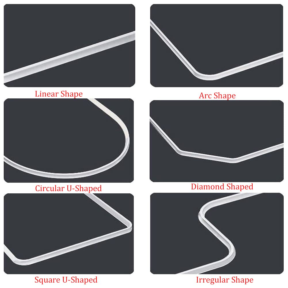 Waterproof Shower Dam Self-Adhesive Strip - 157 Inch White Bathroom & Kitchen Water Blocker for Bathtub, Shower Threshold & Countertop Edge - Ideal for Leak Prevention & Floor Protection in Wet Areas