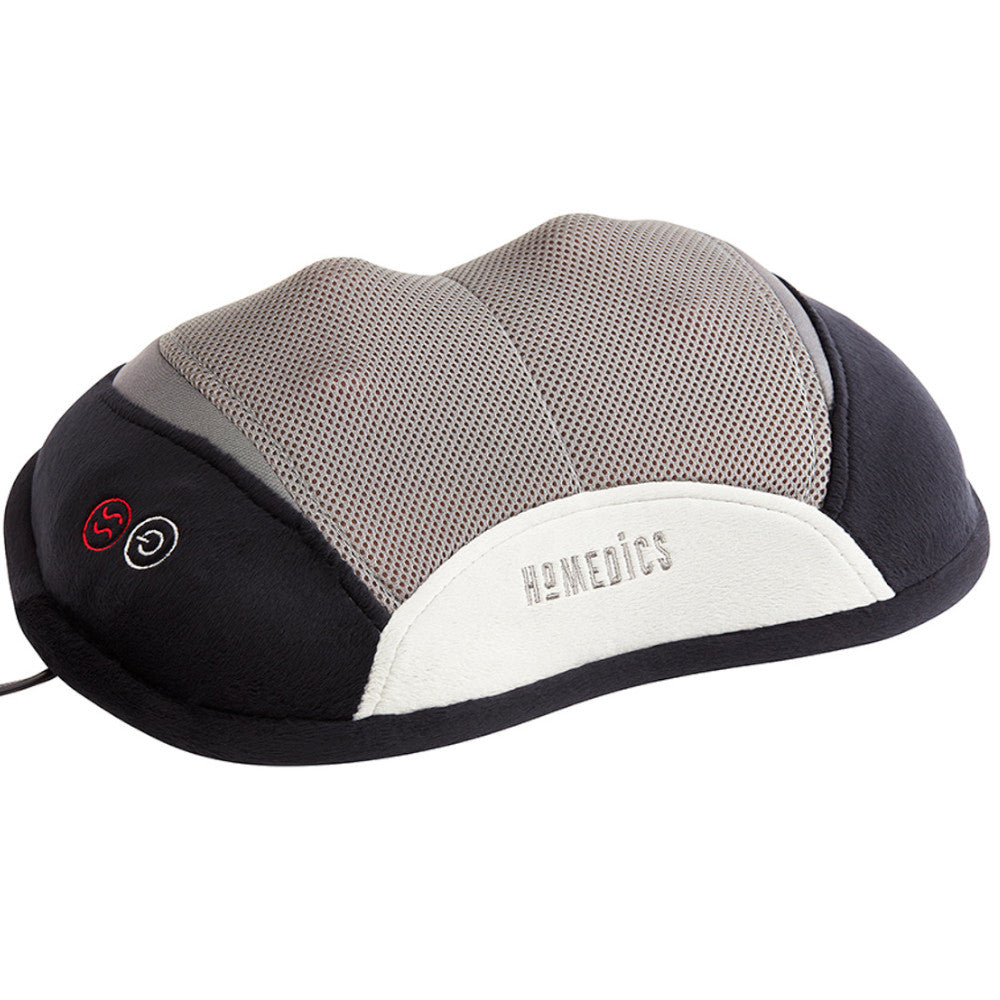HOMEDICS SP 104HA CA 3D Shiatsu Massage Cushion with Heat - Full Body Massager for Neck, Back & Shoulders - Blemished Packaging with Warranty - Perfect for Home, Office & Car Relaxation