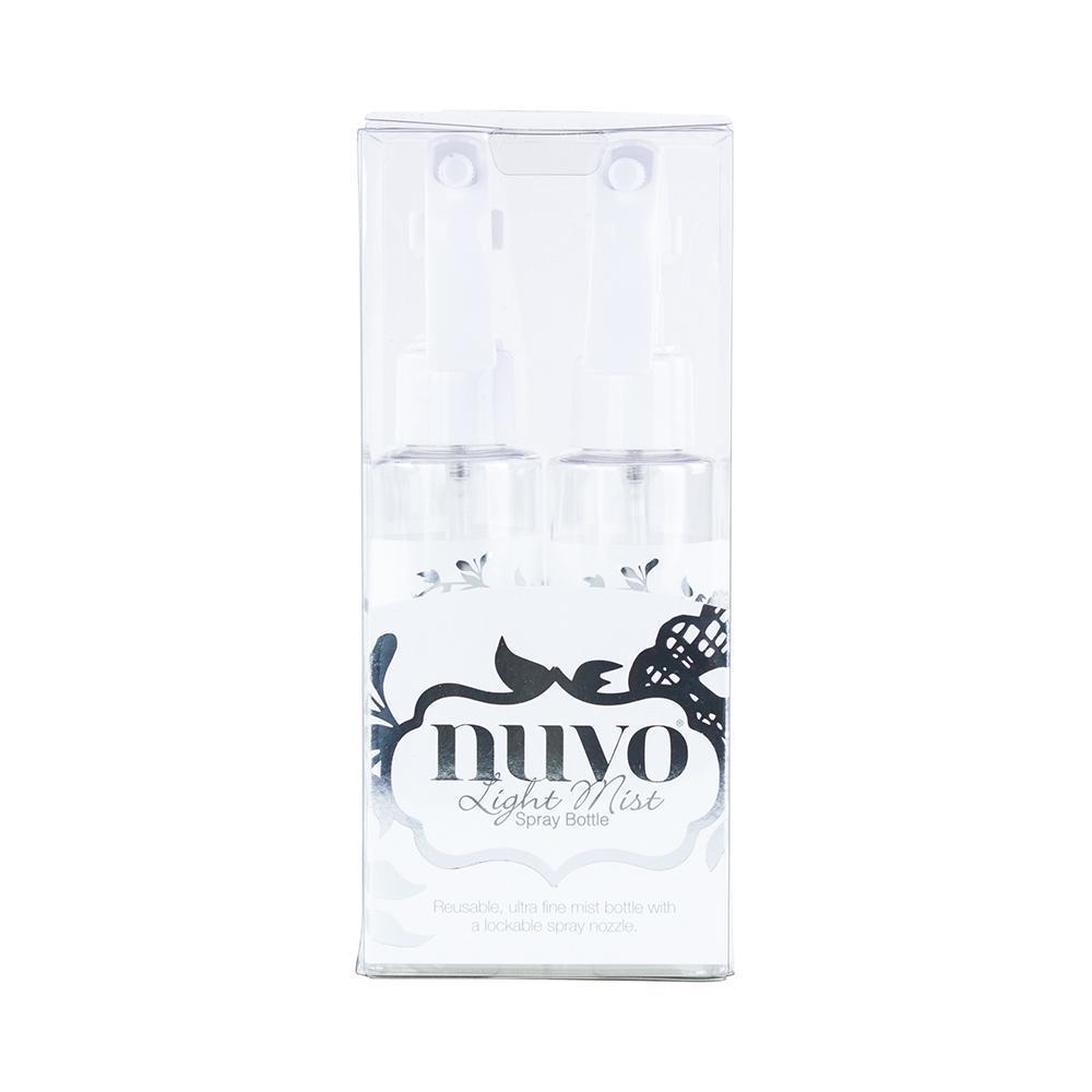 4-Pack Light Mist Reusable Spray Bottles for Hair, Plants & Cleaning - Fine Mist Sprayer for Home, Salon & Garden Use