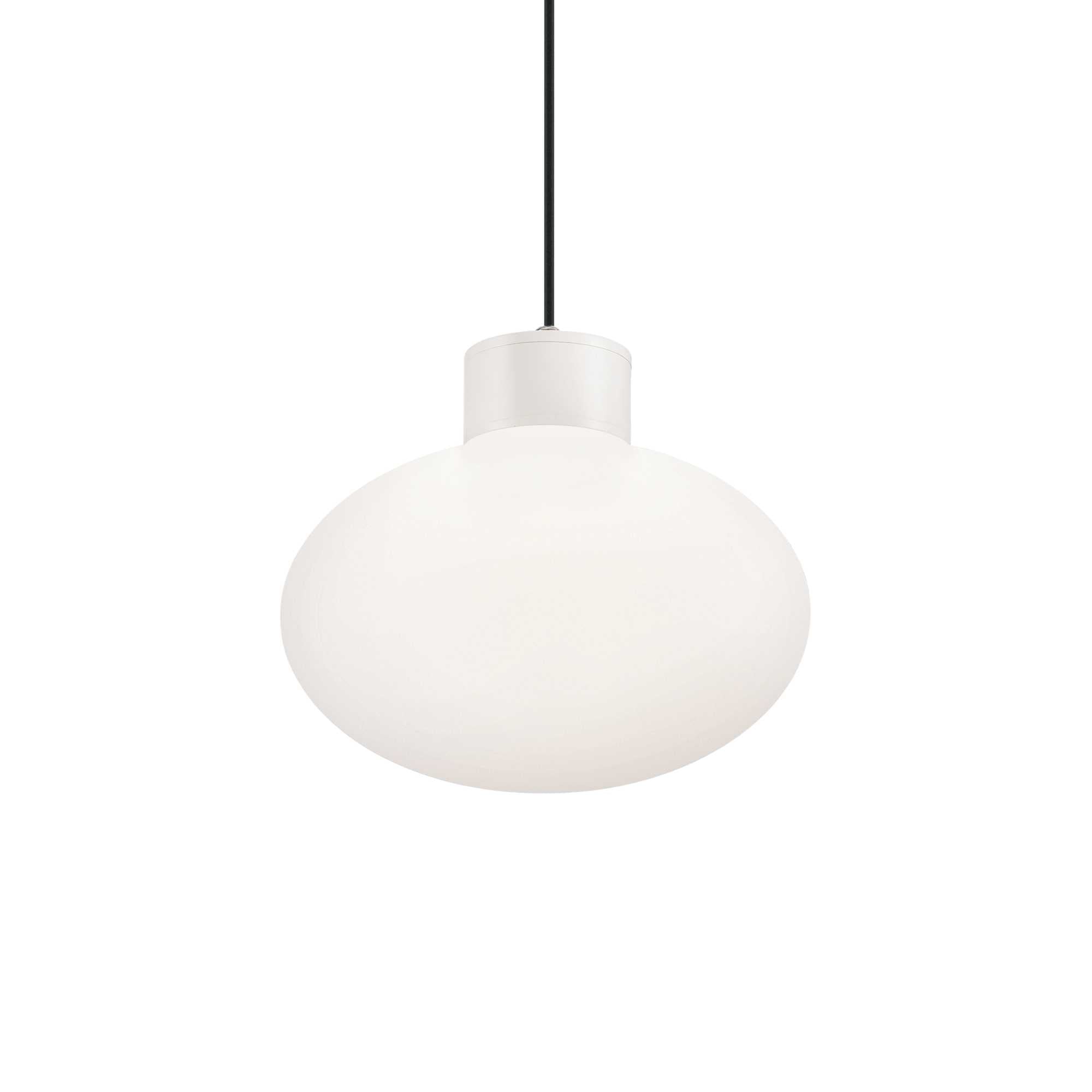Clio Pendant Light Fixture - Modern Anthracite/White/Grey/Black Finish for Dining Room, Bedroom & Living Room Lighting
