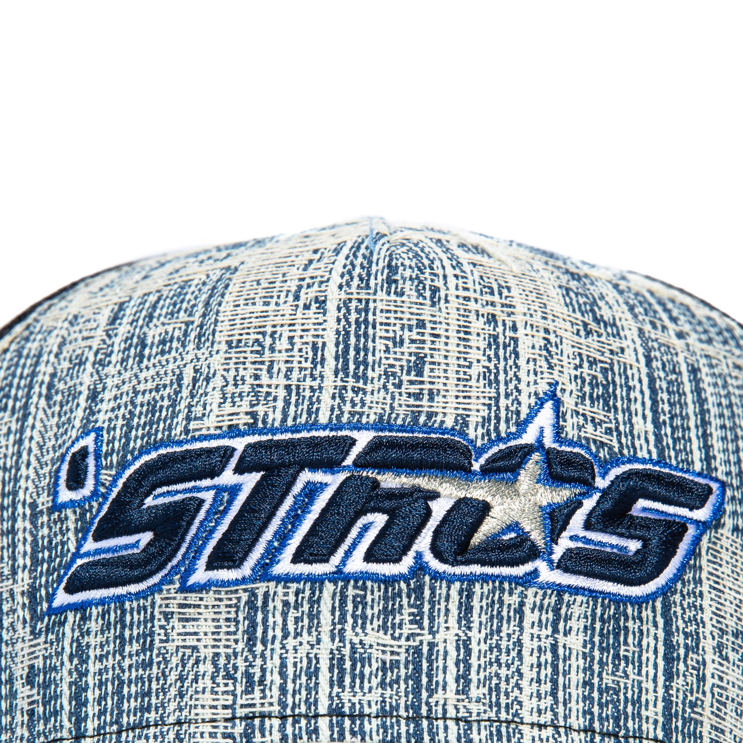 New Era 9Forty A-Frame Houston Astros Snapback Trucker Cap - Denim Blue Baseball Hat for Men | Official MLB Licensed Stros Hat | Perfect for Games, Tailgating & Streetwear Fashion