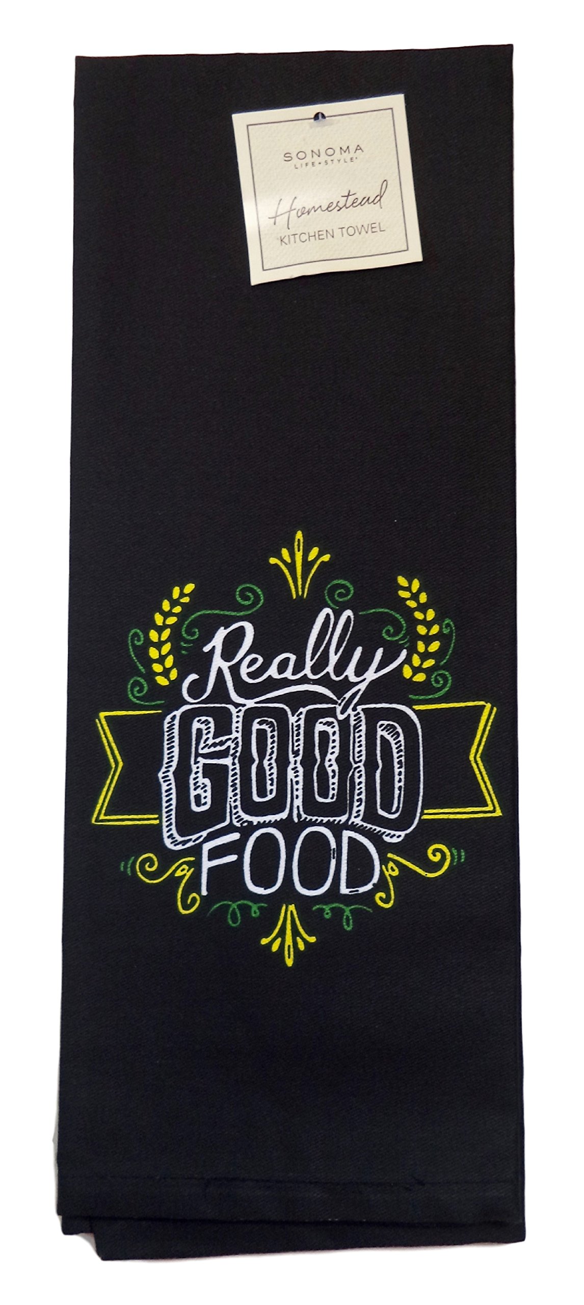 Premium Black Kitchen Towels Set of 2 - Super Absorbent & Quick-Drying Dish Cloths for Cooking, Cleaning & Dish Drying - Perfect for Home, Restaurant & Commercial Kitchens