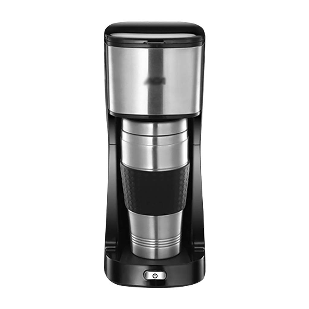 Premium Stainless Steel Drip Coffee Maker - Fully Automatic Home & Office Coffee Machine with Portable Design for Espresso, Kitchen, Office Use | Perfect for Morning Brews, Afternoon Pick-Me-Ups & Entertaining Guests (Color: A)