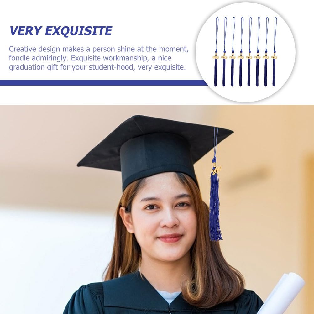 2024 Graduation Tassel - Black and Gold Cap Tassel for High School & College Graduation Ceremony - Perfect for 2023, 2024 Graduates - Commencement Accessories for Photos & Celebrations