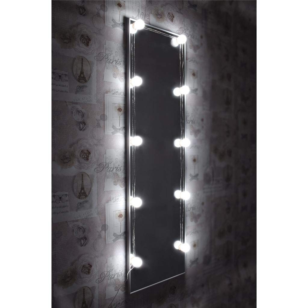 Lyyt Dimmable LED Mirror Lights - Adjustable Vanity Lighting for Bathroom, Makeup, Shaving & Salon - Energy Efficient & Waterproof
