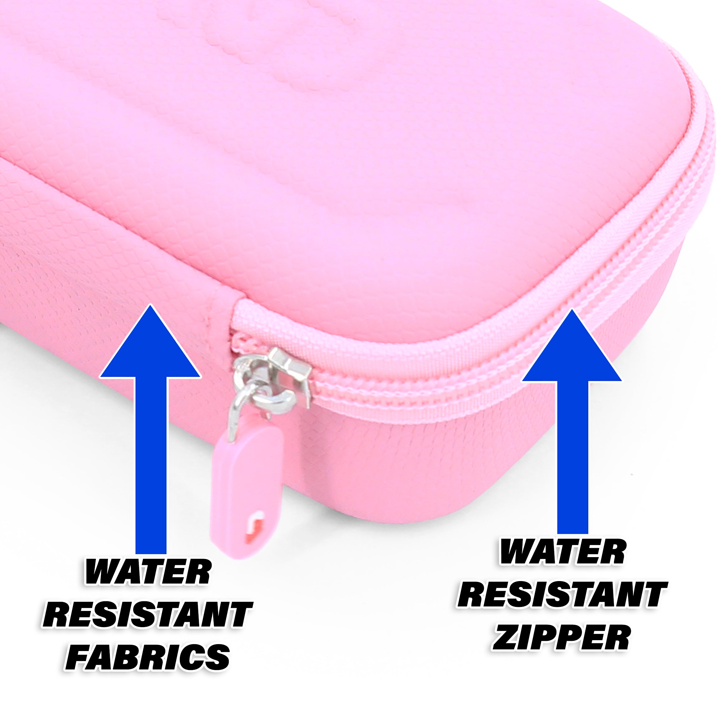 CASEMATIX Protective Carry Case for Moonbird & Moonbuddy Meditation Device - Compatible with Breathing Trainer, USB C Cable Accessories (Pink) - Perfect for Travel, Yoga & Stress Relief Sessions