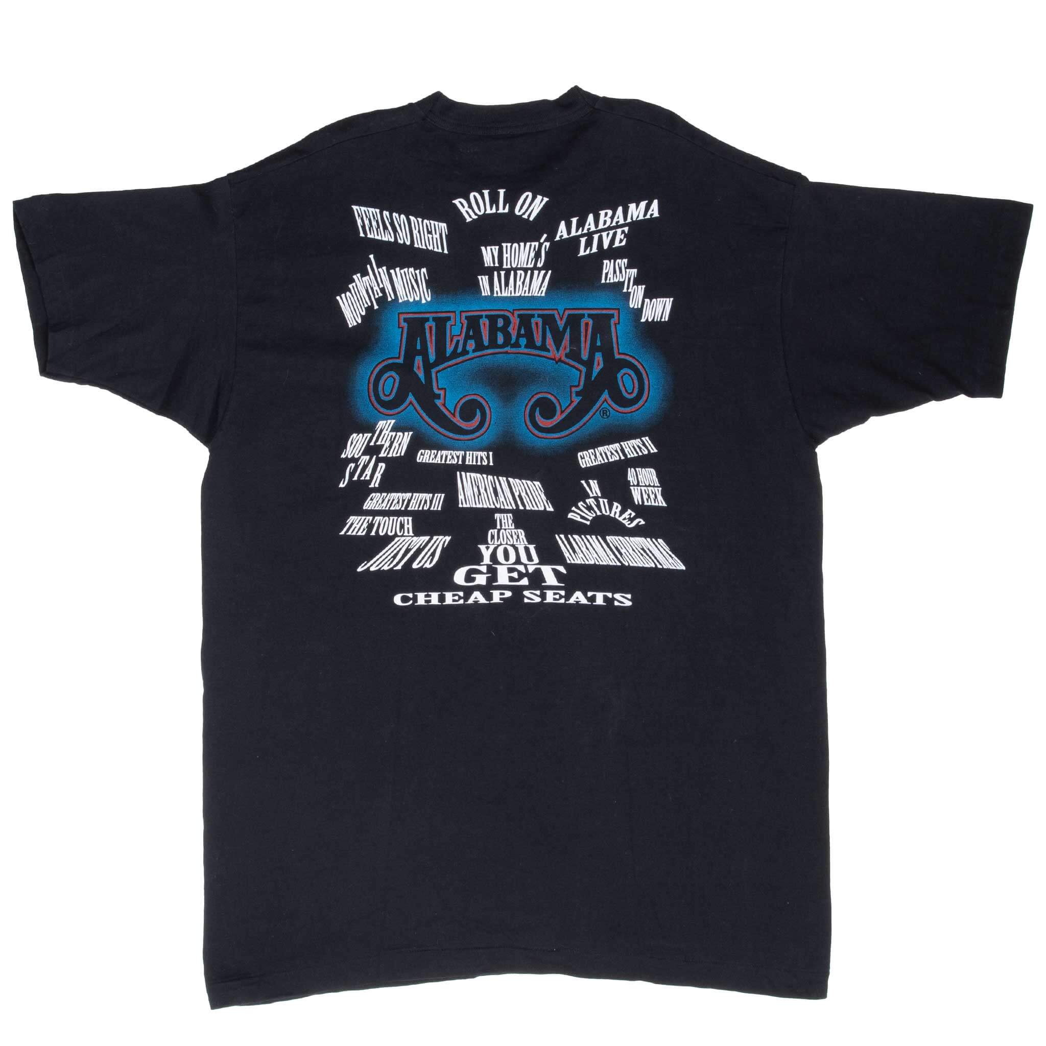 Vintage Alabama 1996 Graphic Tee Shirt XL - Made in USA - Retro College Football Fan Apparel for Men & Women