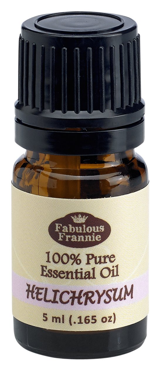 Fabulous Frannie Helichrysum Italicum Pure Essential Oil 5mL - Natural Aromatherapy for Stress Relief & Skin Care