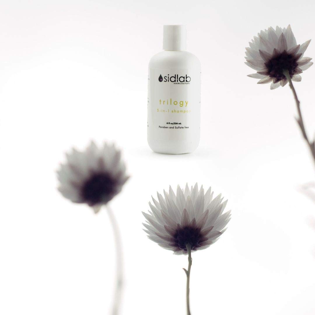 Trilogy 3-in-1 Shampoo: Deep Cleansing, Scalp Treatment & Conditioner (8oz) - Perfect for Daily Hair Care & Scalp Health