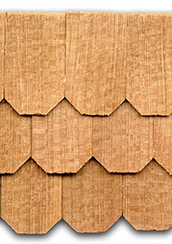 Miniature Octagon Shingles for Dollhouse Roofing DIY Crafts