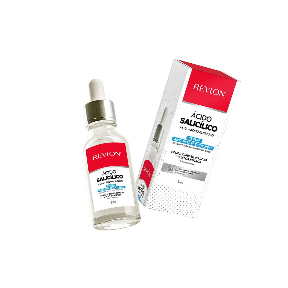 Revlon Salicylic Acid Serum for Acne Treatment - Clear Skin & Blemish Control - Perfect for Daily Skincare Routine & Oily Skin Care