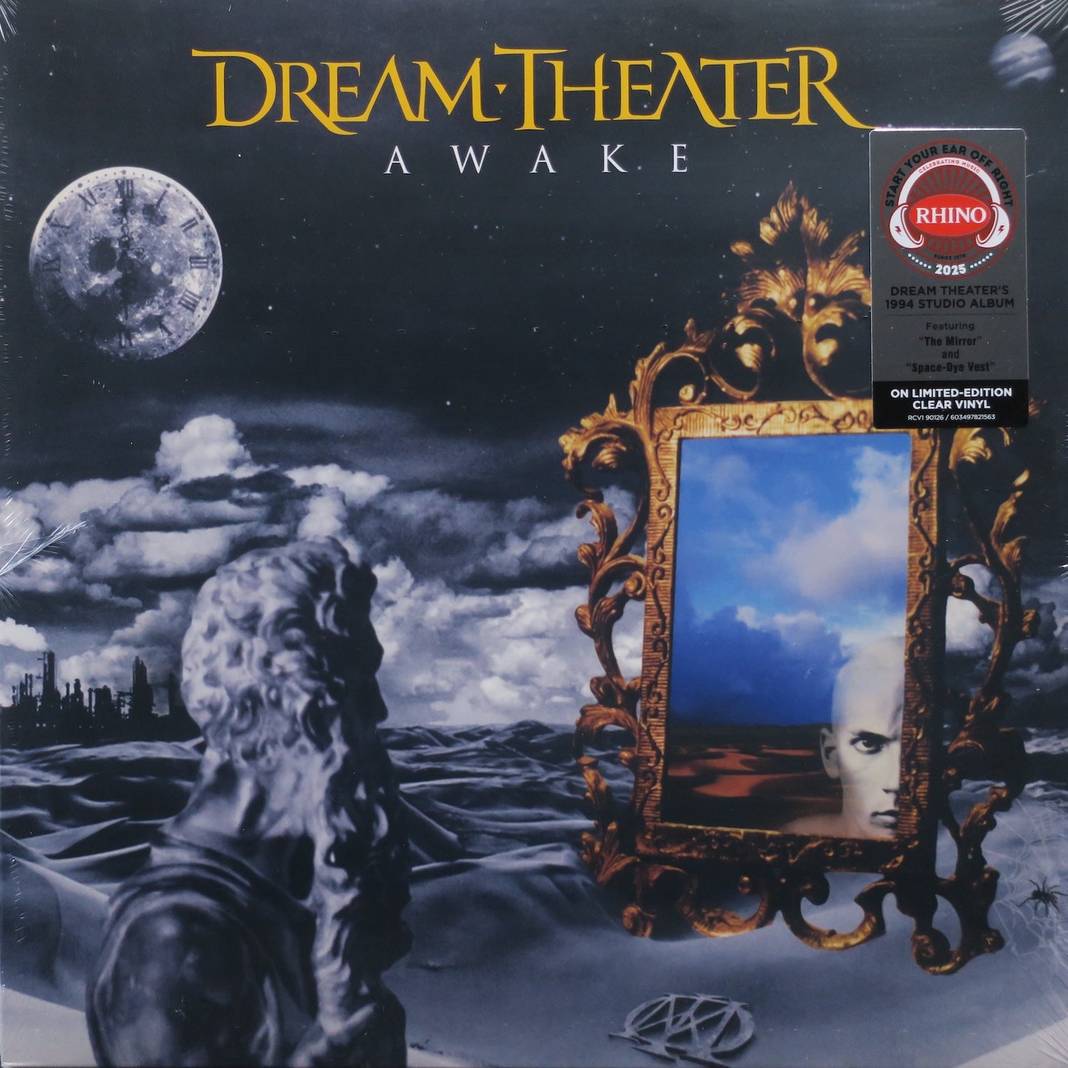 Dream Theater 'Awake' Clear Vinyl 2LP Record - Limited Edition Double LP Album for Music Collectors & Audiophiles - Perfect for Home Listening, Gifts & Vinyl Collections