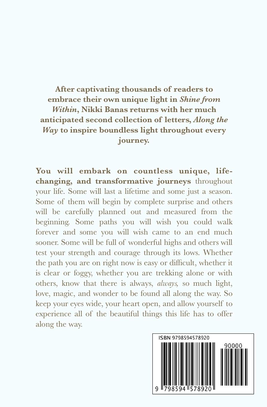 Along the Way: Inspirational Travel Letters Collection - Perfect for Road Trips, Hiking Adventures & Life Journeys