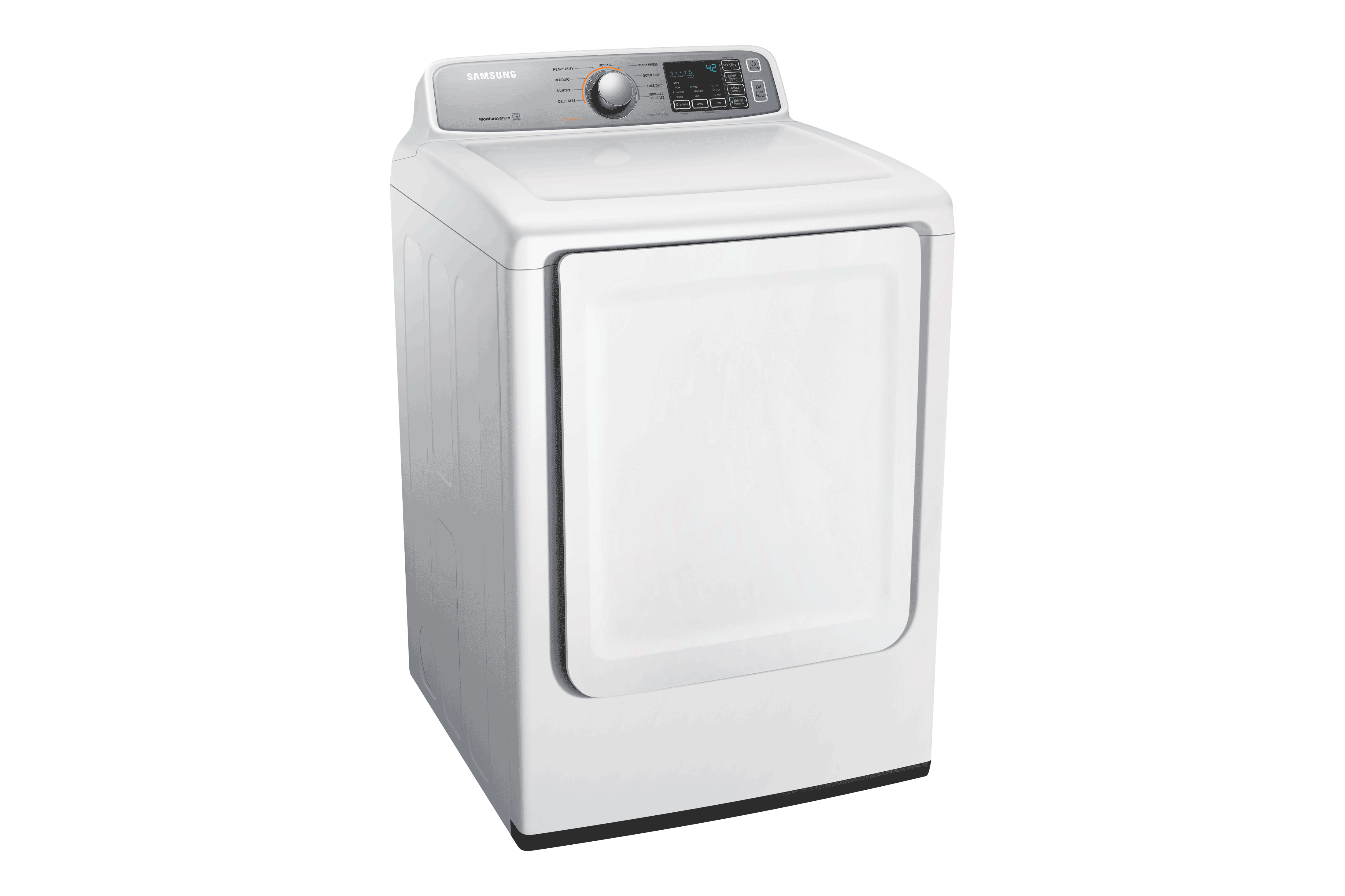 Samsung 7.4 cu.ft White Front Load Electric Dryer DVE45T7000W/AC - Perfect for Laundry Rooms & Large Families