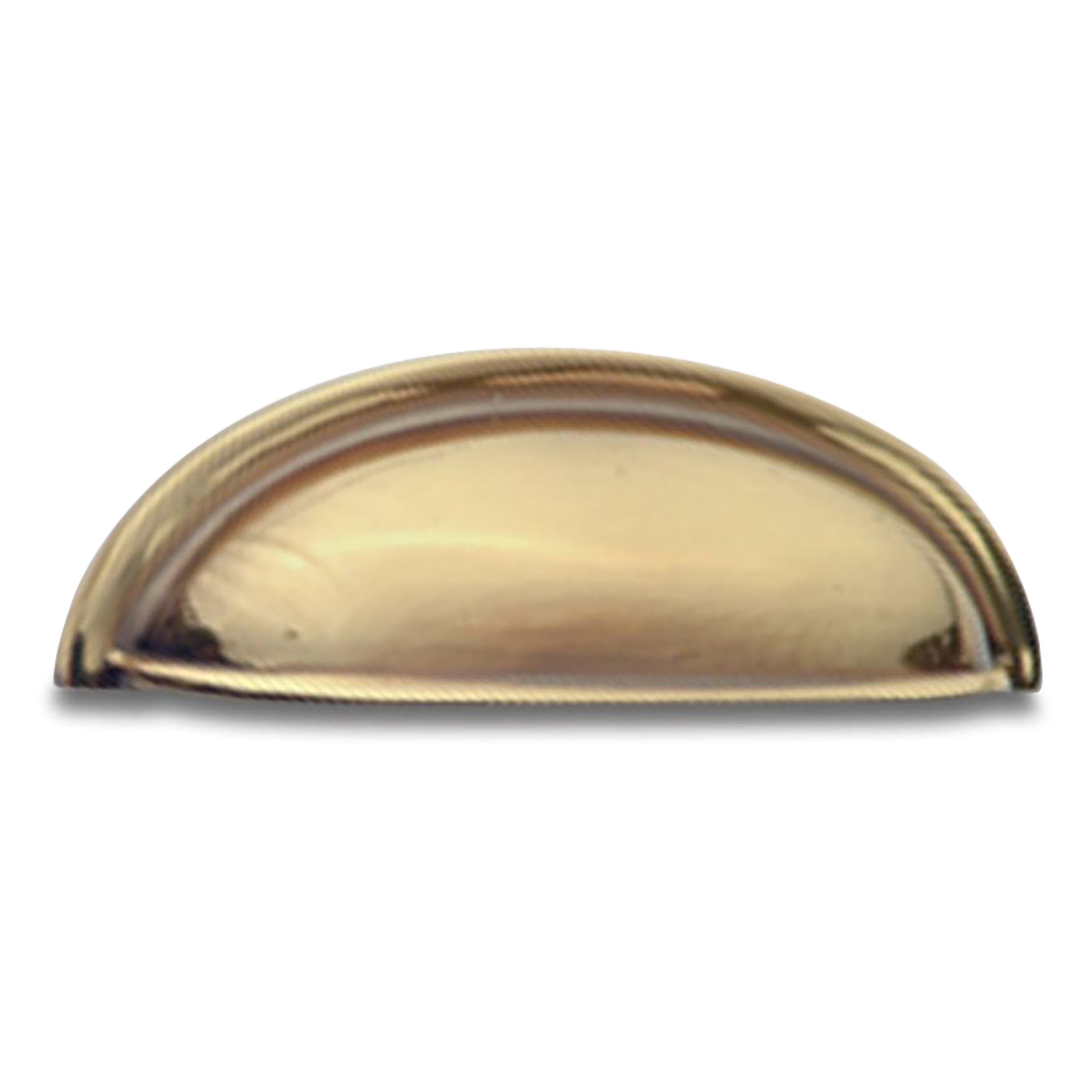 Vintage Small Cup Pulls - Set of 3 Antique Style Cabinet Handles for Kitchen & Bathroom Cabinets, Dressers & Furniture - Classic Brass Drawer Pulls for Home Renovation & DIY Projects