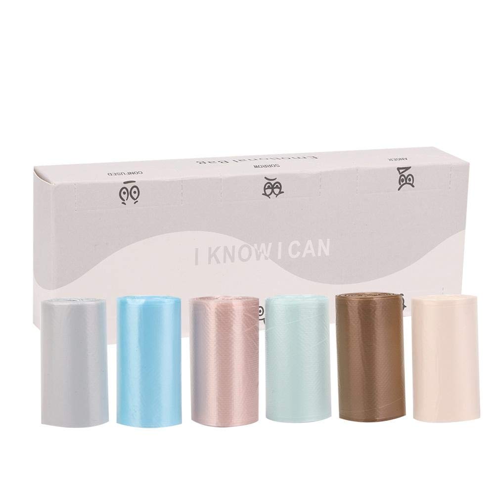 180pcs Mini Thick Disposable Trash Bags - Small Waste Bags for Desktop Trash Can, Car Garbage Bin, Office & Home Use - Durable Leak-Proof Mini Trash Liners for Convenient Waste Disposal