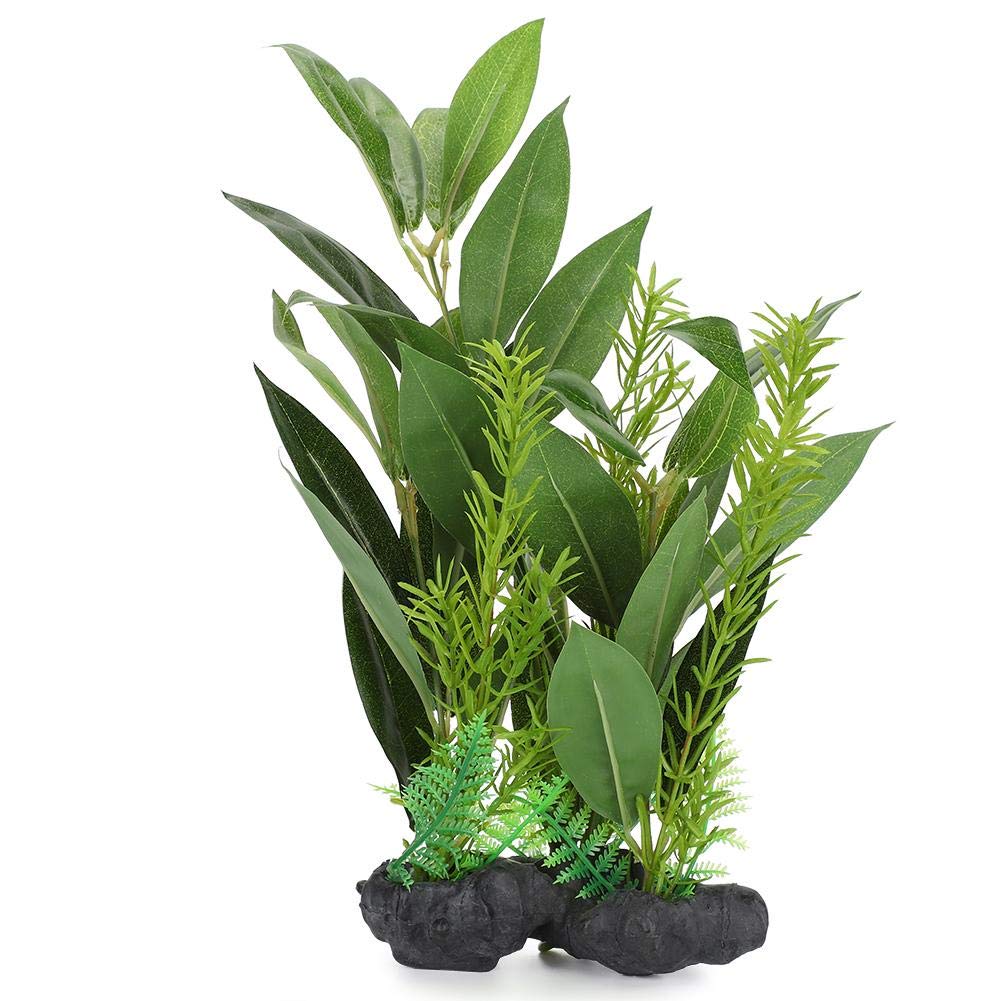 Simulated Plastic Aquarium Plants for Fish Tank & Reptile Box Decor - QL2112