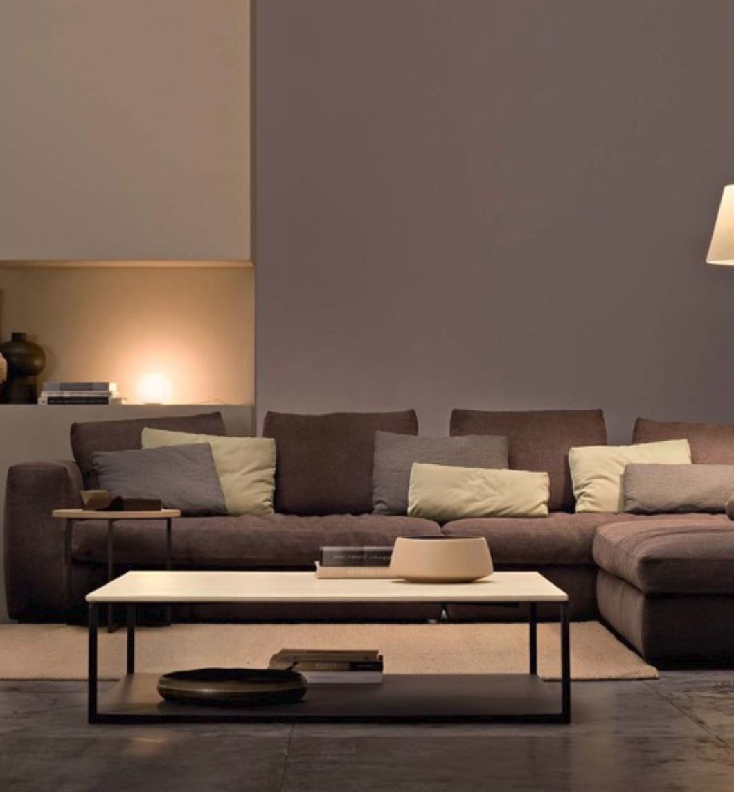 Modern Minimalist Coffee Table - LUNA Contemporary Living Room Furniture for Small Spaces, Home Decor & Stylish Interior Design