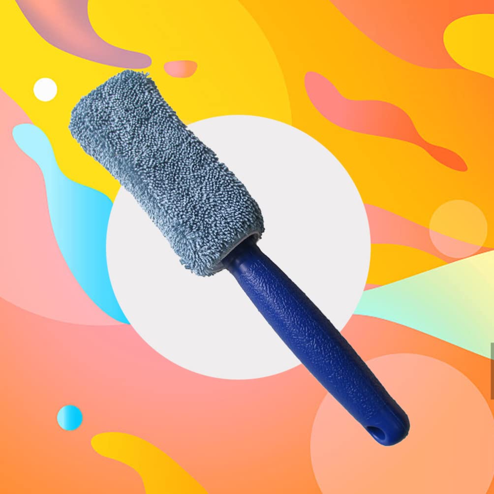 VICASKY 2-Pack Car, Truck & Motorcycle Cleaning Brush Set - Heavy Duty Wheel, Tire & Hub Scrubber for Deep Cleaning - Perfect for Auto Detailing, Bike Maintenance & DIY Car Wash Accessories