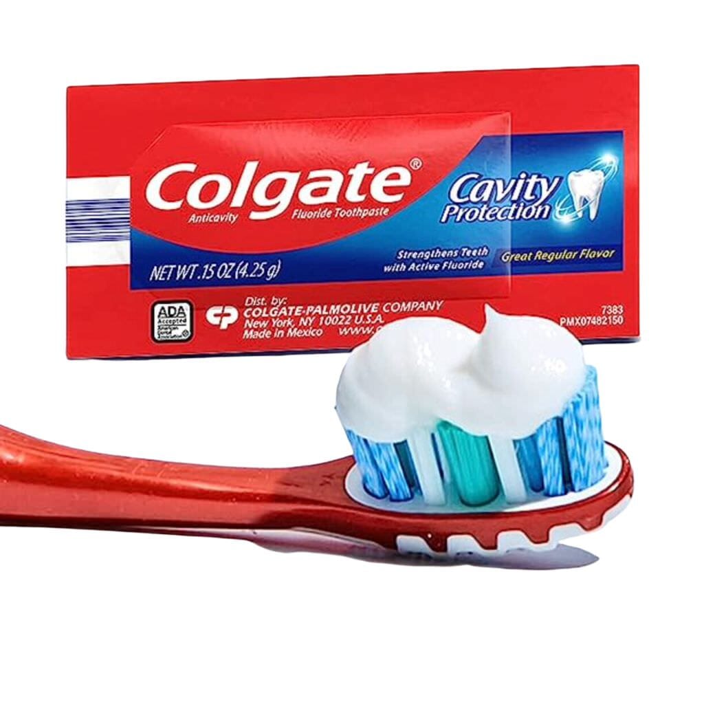 Colgate Toothpaste Sachets - Fresh Mint Flavor (50 Pack) | Travel Size, Sample Size & On-the-Go Oral Care | Perfect for Travel, Hotels, Offices, and Emergency Kits
