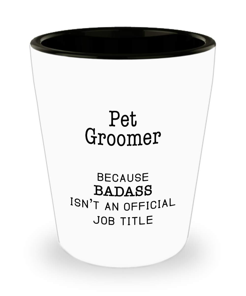 Funny Pet Groomer Gift - Badass Miracle Worker Present for Dog & Cat Grooming
