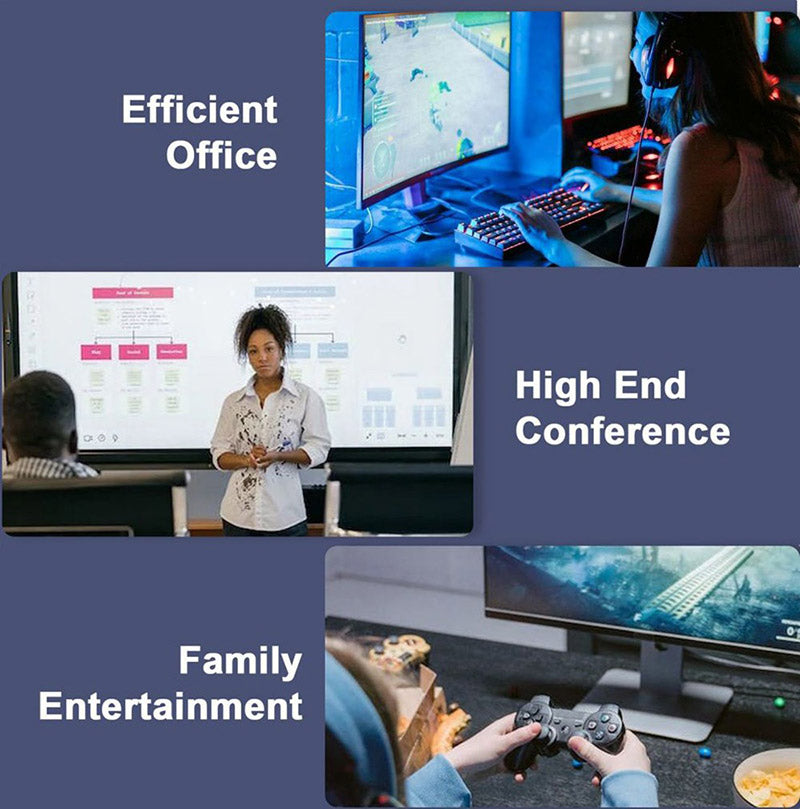GXMO N95 Mini PC - Intel Alder Lake N95 Quad-Core Processor | Compact & Powerful Desktop Computer for Home Office, Gaming & Streaming