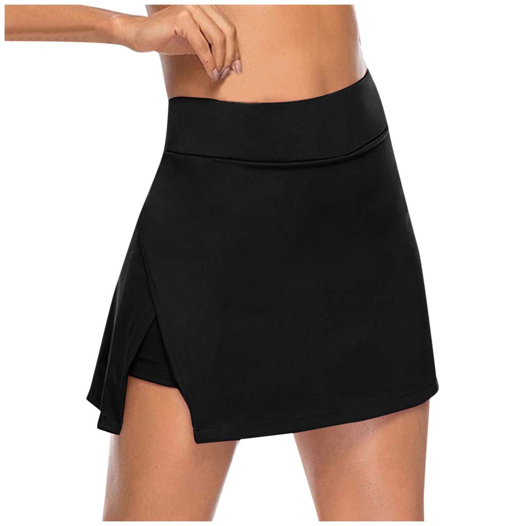 Women's Compression Shorts - 5 Inch Inseam Fast-Dry Workout Yoga Shorts with Elastic Waistband for Running, Gym & Fitness Training