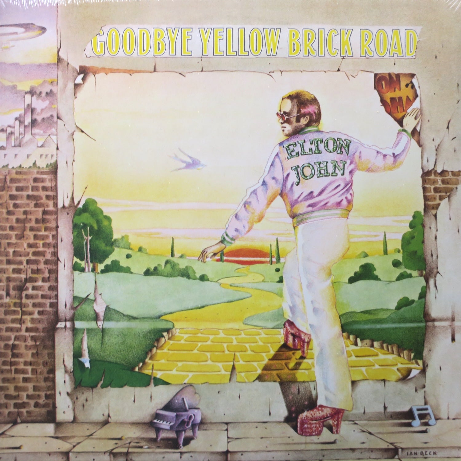 ELTON JOHN 'Goodbye Yellow Brick Road' Remastered 180g Vinyl 2LP - High Quality Audiophile Edition for Record Collectors & Music Lovers - Perfect for Home Listening & Gift Giving