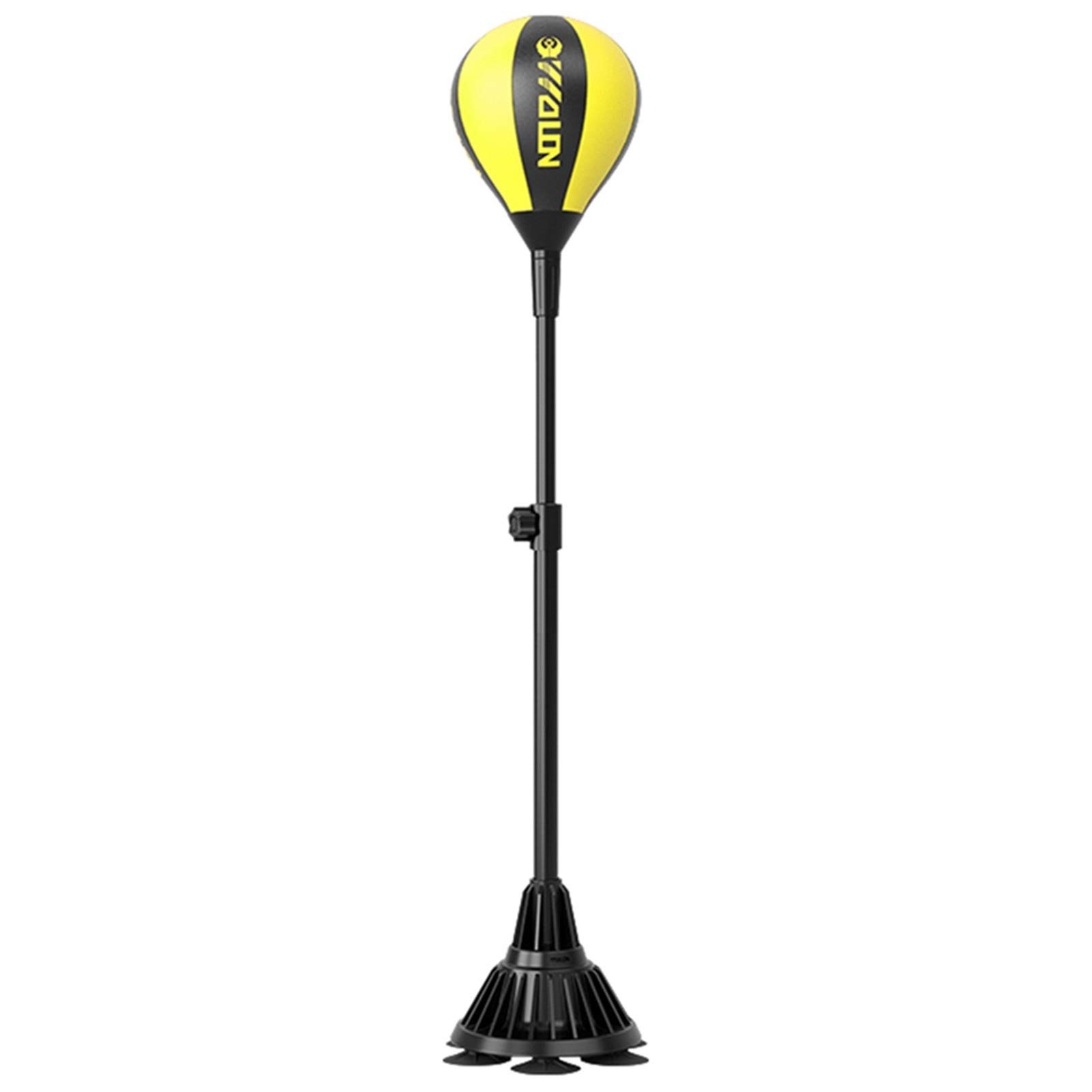 Premium Boxing Speed Ball & Reflex Trainer - Adjustable Height 115-155cm, Durable Cobra Punching Bag for Home Gym, Boxing Training & Fitness Workouts - Perfect for Speed, Agility & Reflex Improvement