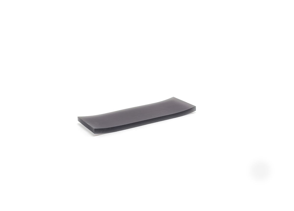 FOH Nassau Tray - 12 x 4 Inches, 6 Pack - Durable Plastic Serving Tray for Parties, Events, and Catering