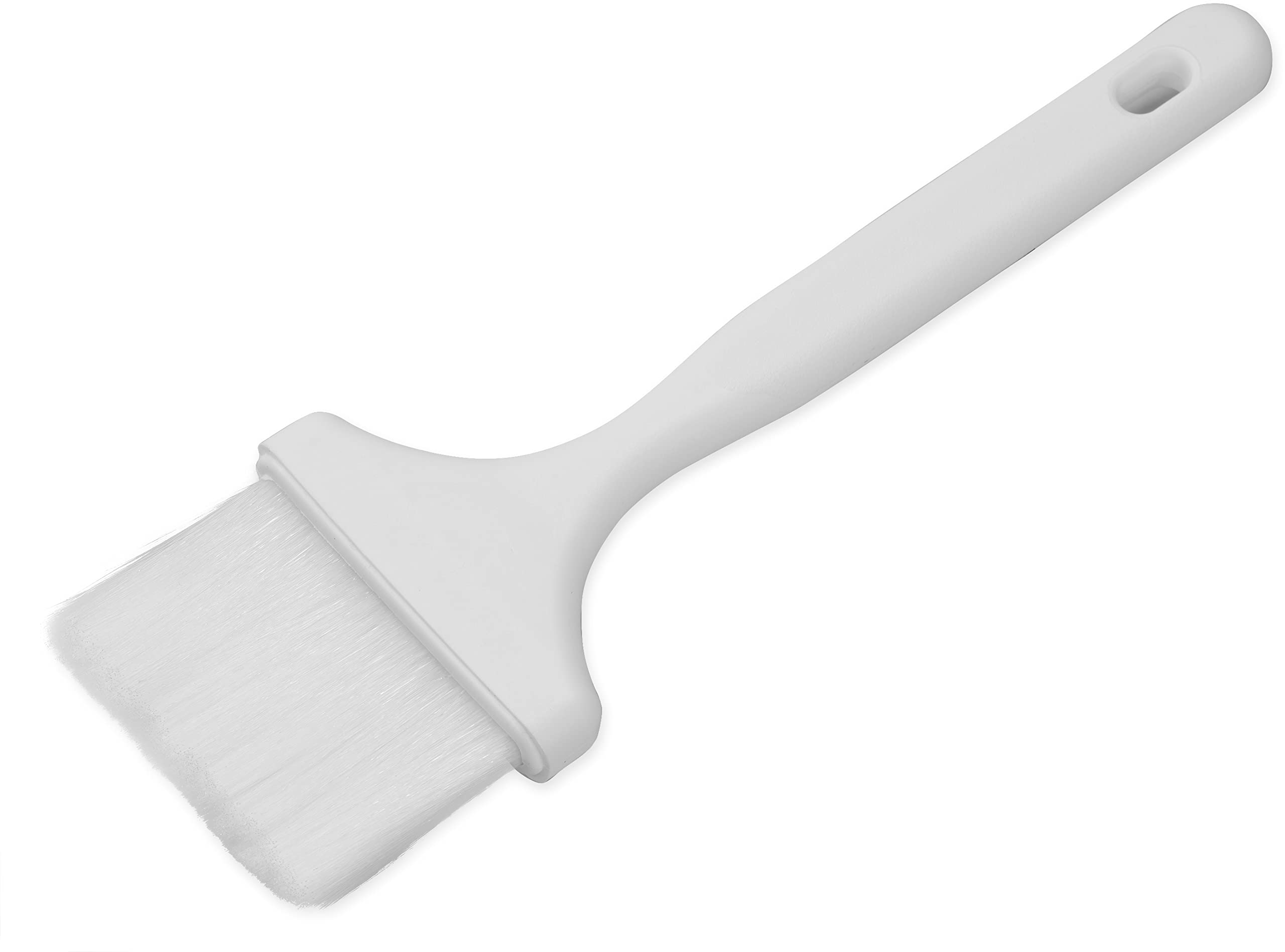 SPARTA 4040202 3-Inch White Nylon Basting Brush with Durable Nylon Bristles - Pack of 12 - Perfect for Baking, Grilling, and Meat Glazing