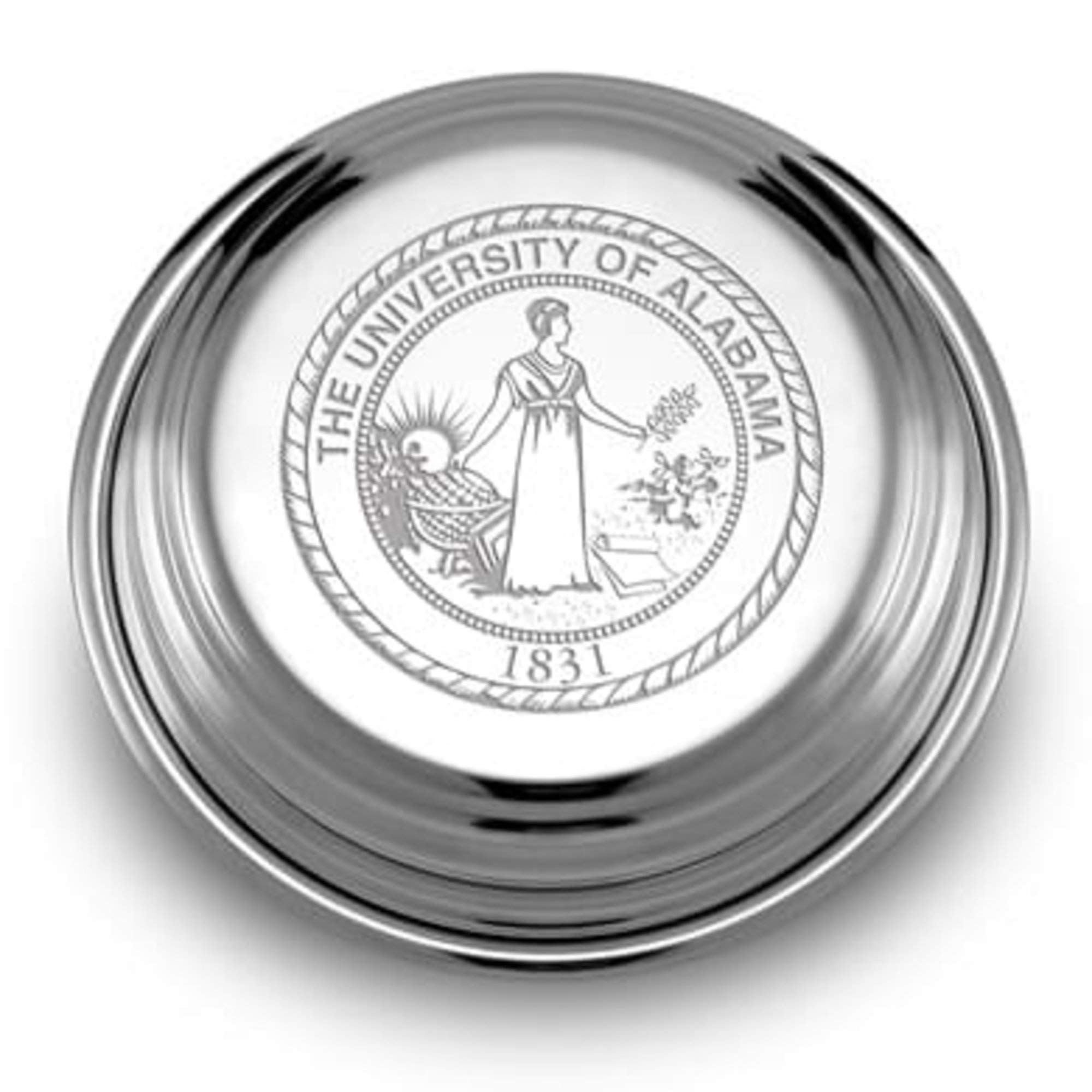 NCAA Unisex Pewter Desk Accessories Set - Stylish Office Decor for Home & Work - Perfect for Gifts, Organization & Workspace Aesthetics