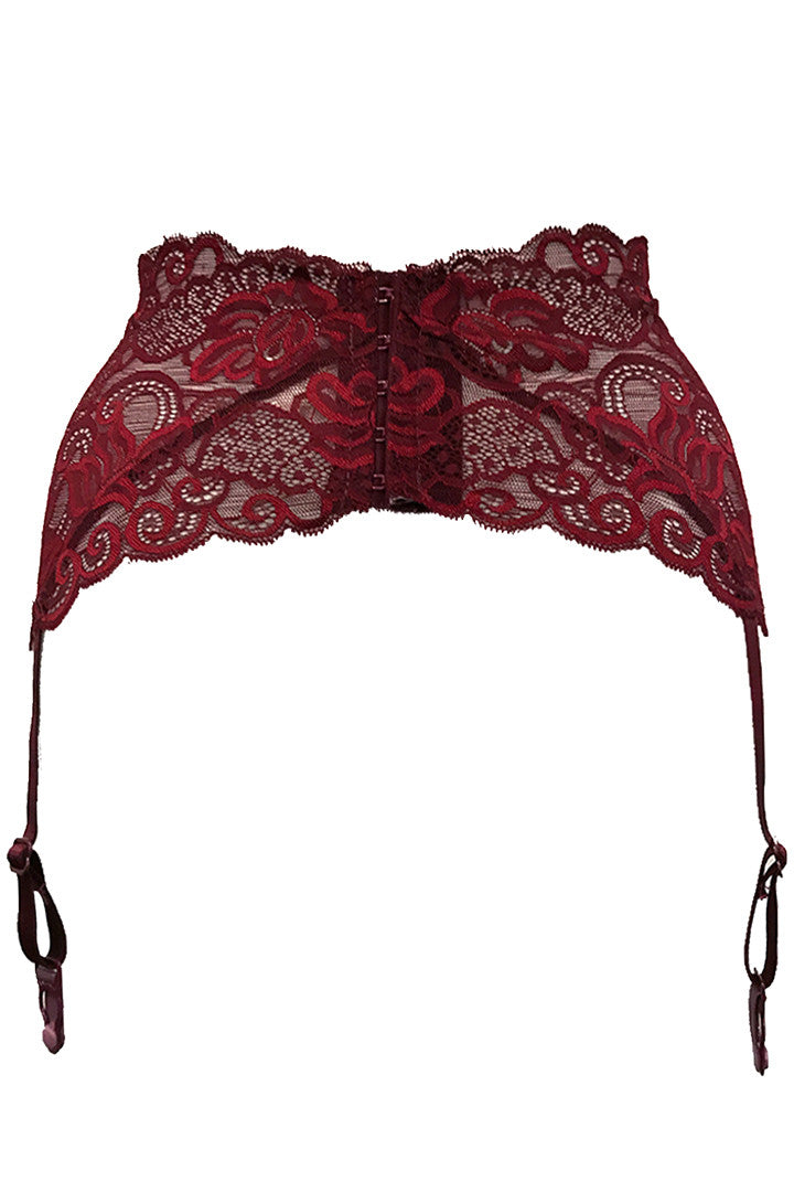 Lee Women's Classic Garter Belt - Adjustable Stretch Lingerie for Weddings, Boudoir & Special Occasions