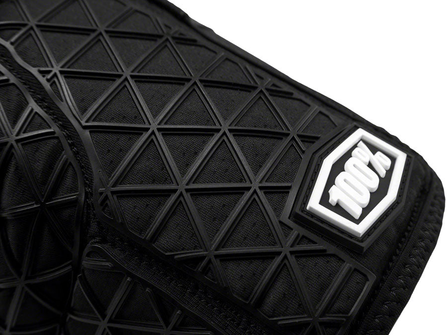 100% Surpass Knee Guards - Black, Medium - Protective Knee Pads for Sports, Work & Outdoor Activities