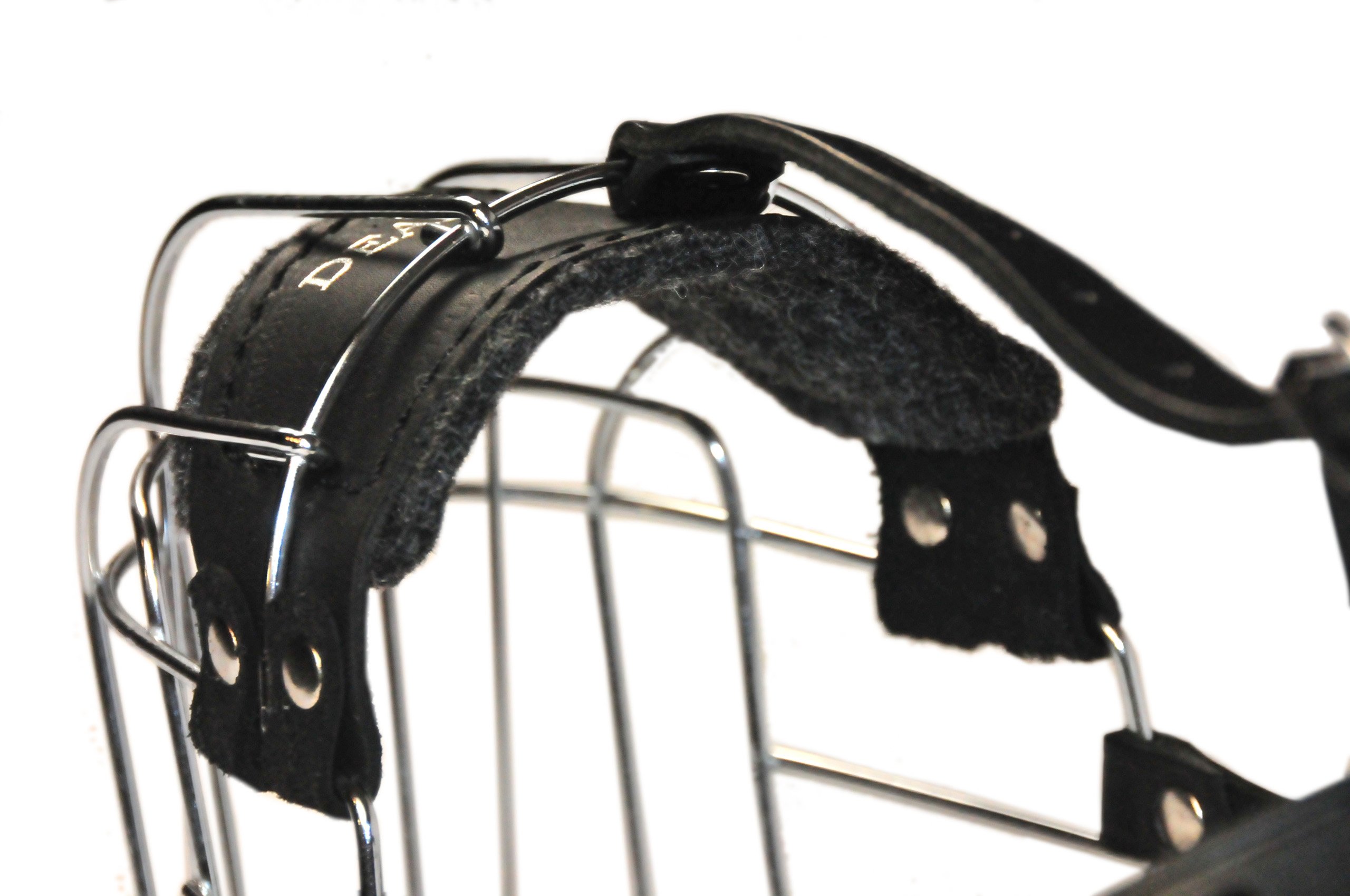 Dean and Tyler Wire Basket Muzzle for Large Dogs - Size R4 - Breathable & Secure Dog Muzzle for Rottweilers, German Shepherds - Perfect for Training, Grooming & Vet Visits
