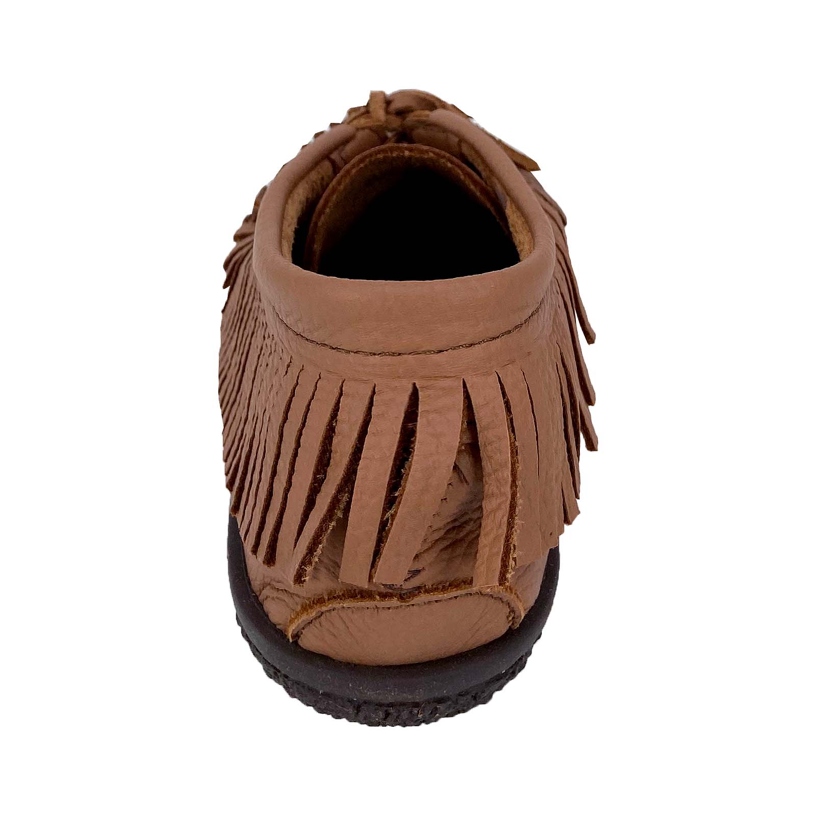 Women's Comfortable Rubber Sole Fringe Ankle Moccasin Shoes - Boho Style Casual Slip-Ons for Walking, Travel & Everyday Wear