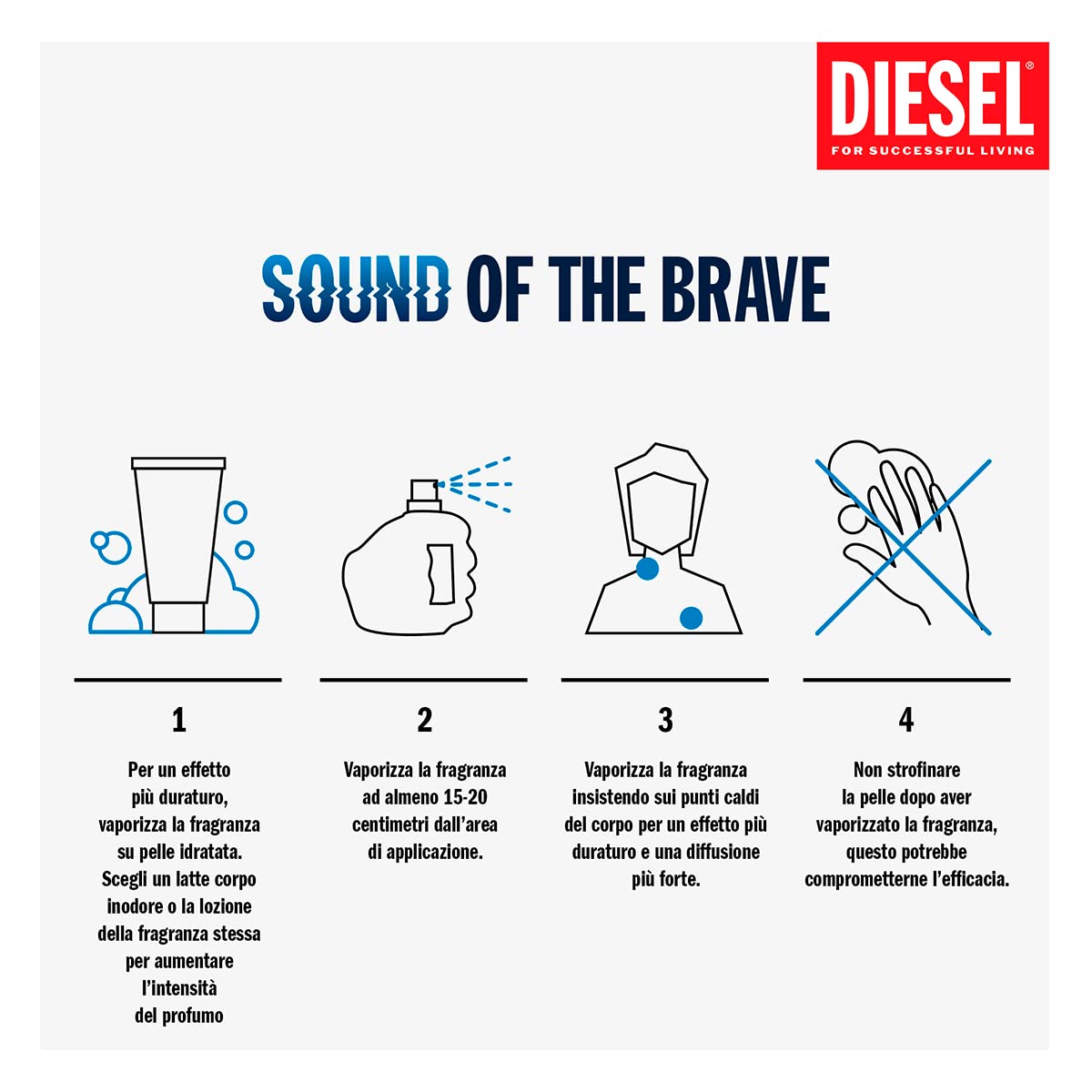 DIESEL Sound of the Brave Men's Cologne Gift Set - Eau de Toilette with Lemon, Spicy Juniper Berries & Ambery Wood Notes | Perfect for Daily Wear, Date Night & Special Occasions