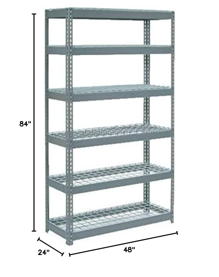 Extra Heavy Duty Boltless Shelving Unit 48