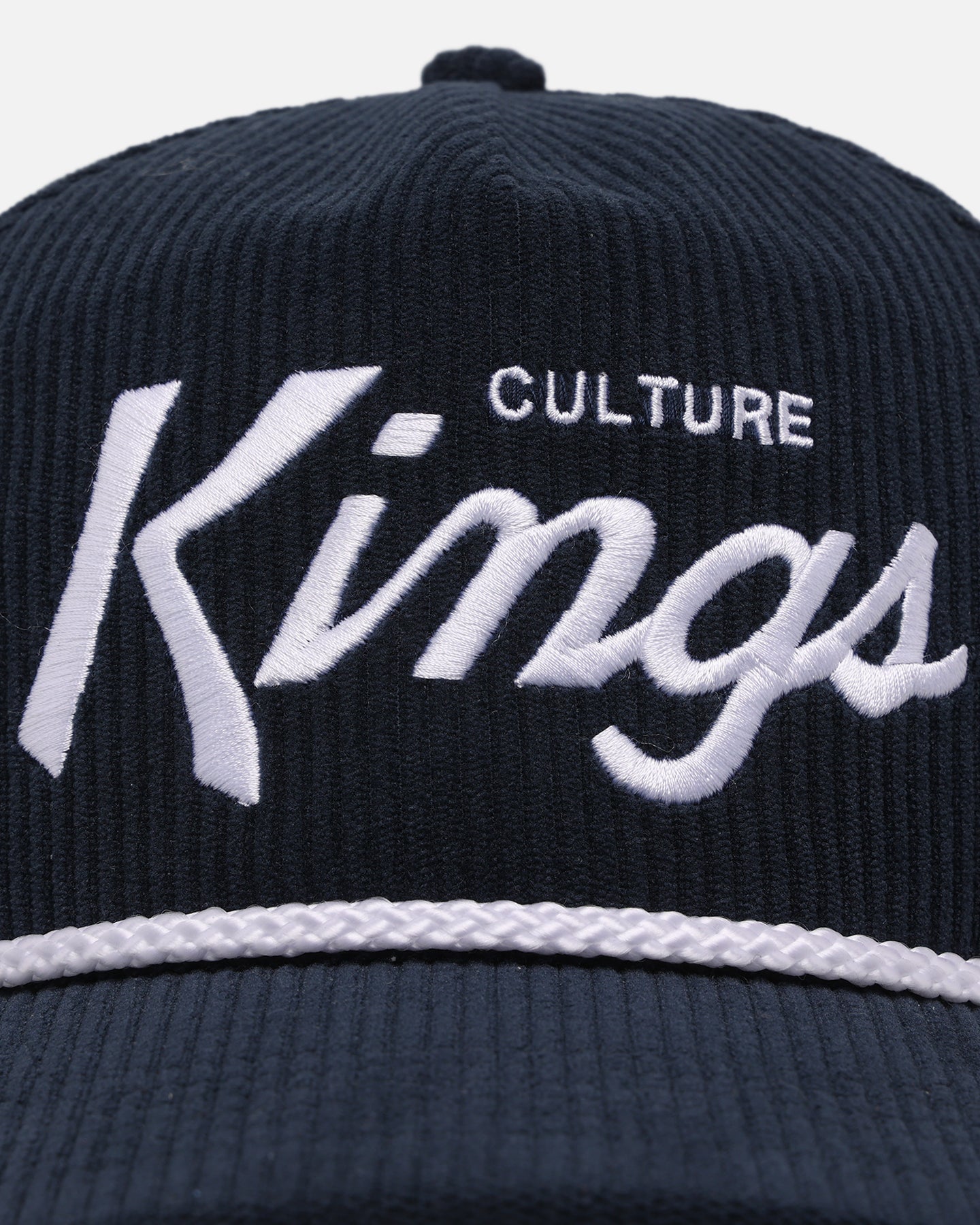 47 Brand Culture Kings Crossrope 'Culture Kings Script' Snapback Hat in Navy - Perfect for Streetwear, Hip-Hop Fashion & Urban Lifestyle