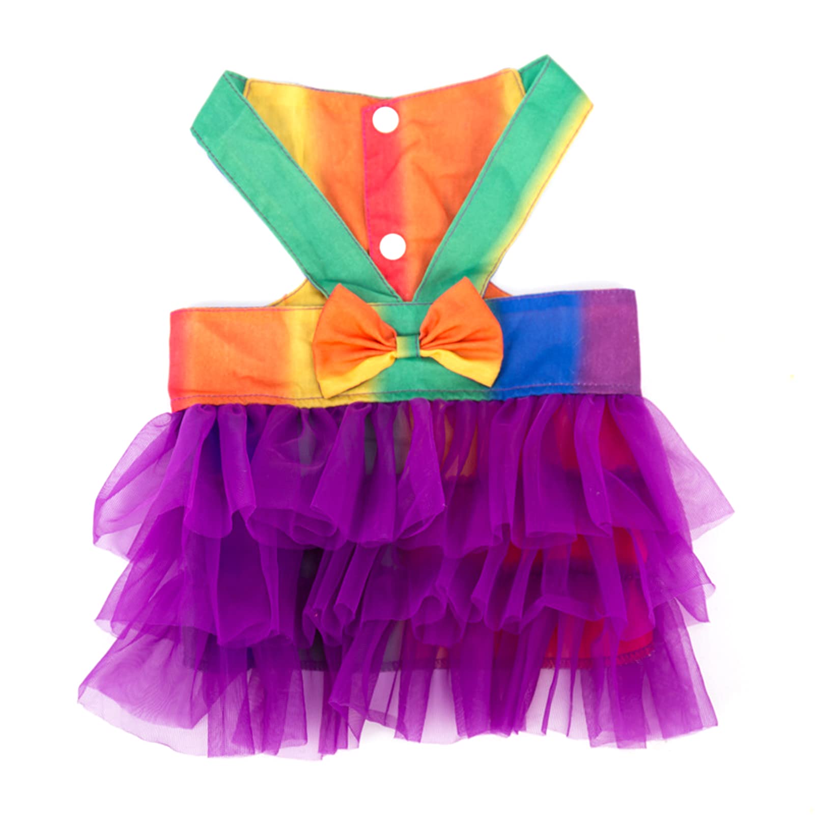Breathable Sleeveless Tulle Dog Dress for Small & Medium Pets - Summer Puppy Skirt Apparel for Dogs & Cats | Perfect for Outdoor Walks, Pet Parties & Photo Shoots