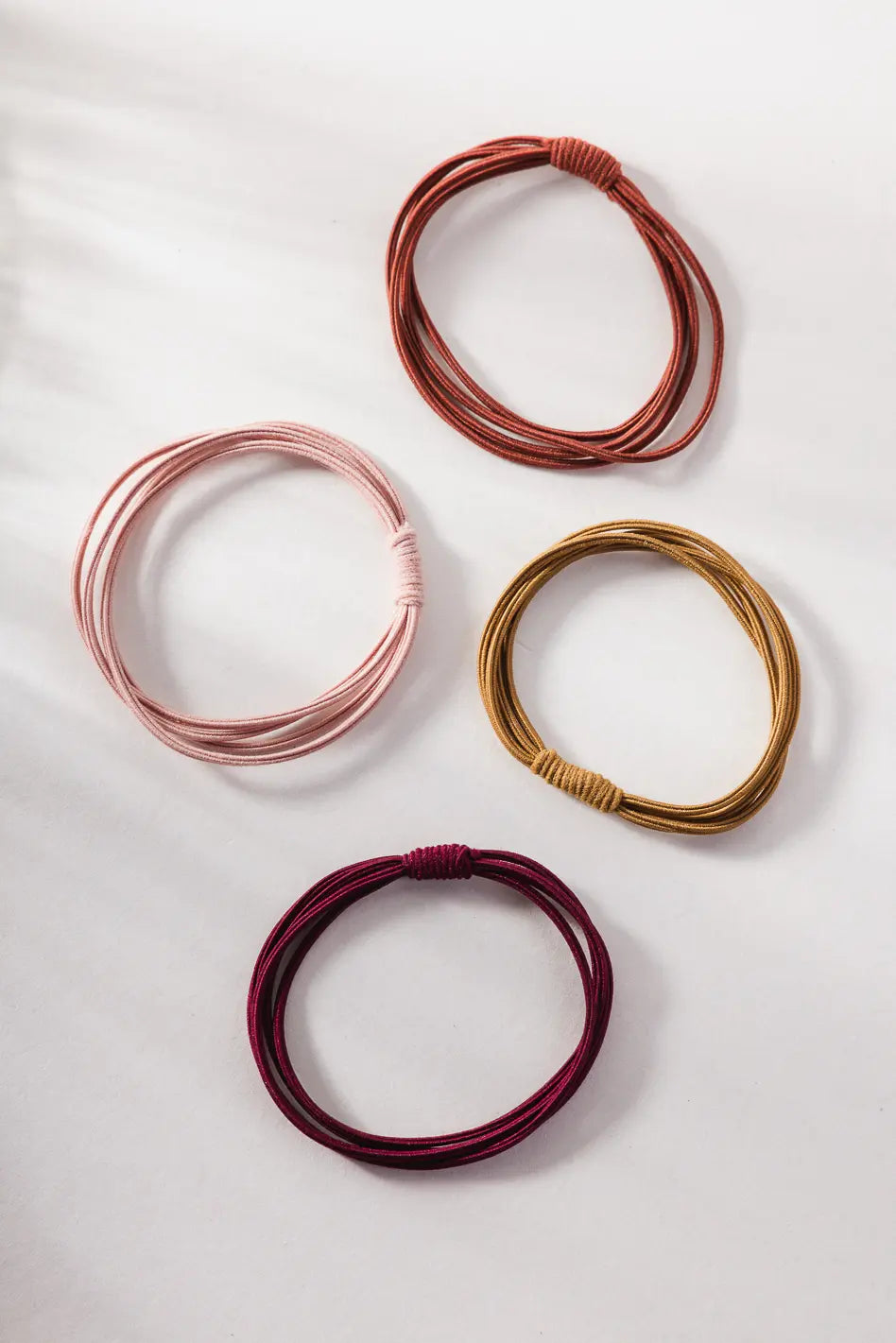 Premium Hair Tie Set - Soft & Stretchable Elastic Hair Bands for Women & Girls (10-Pack) - Perfect for Ponytails, Buns, Workouts & Everyday Styling