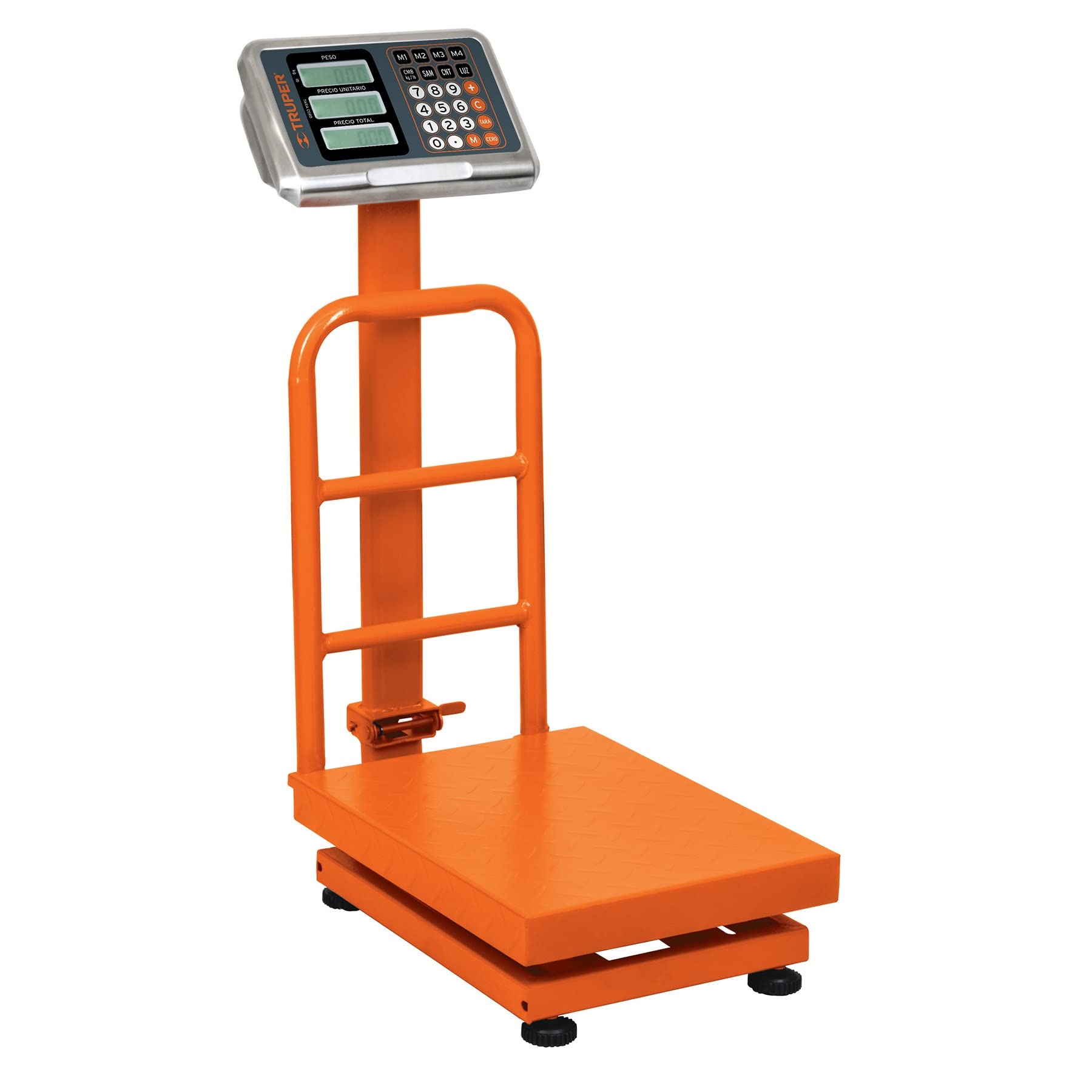 100kg Heavy Duty Folding Platform Scale - Portable Digital Weighing Scale for Shipping, Logistics & Industrial Use (Ideal for Warehouses, Factories & Home)