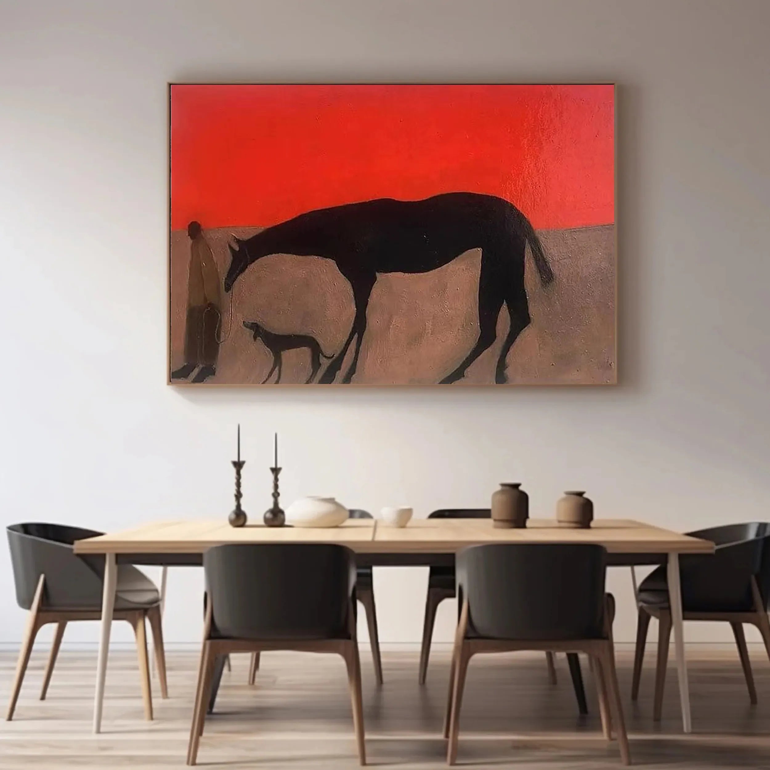 Animal Art Painting #AP025 - Handmade Wildlife Canvas Art for Home & Office Decor | Perfect for Living Room, Bedroom, or Gift