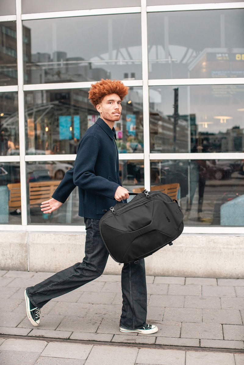 Pacsafe EXP45 Anti-Theft Carry-On Travel Backpack - Secure 45L Luggage for Airplane, Business Trips & Adventure Travel