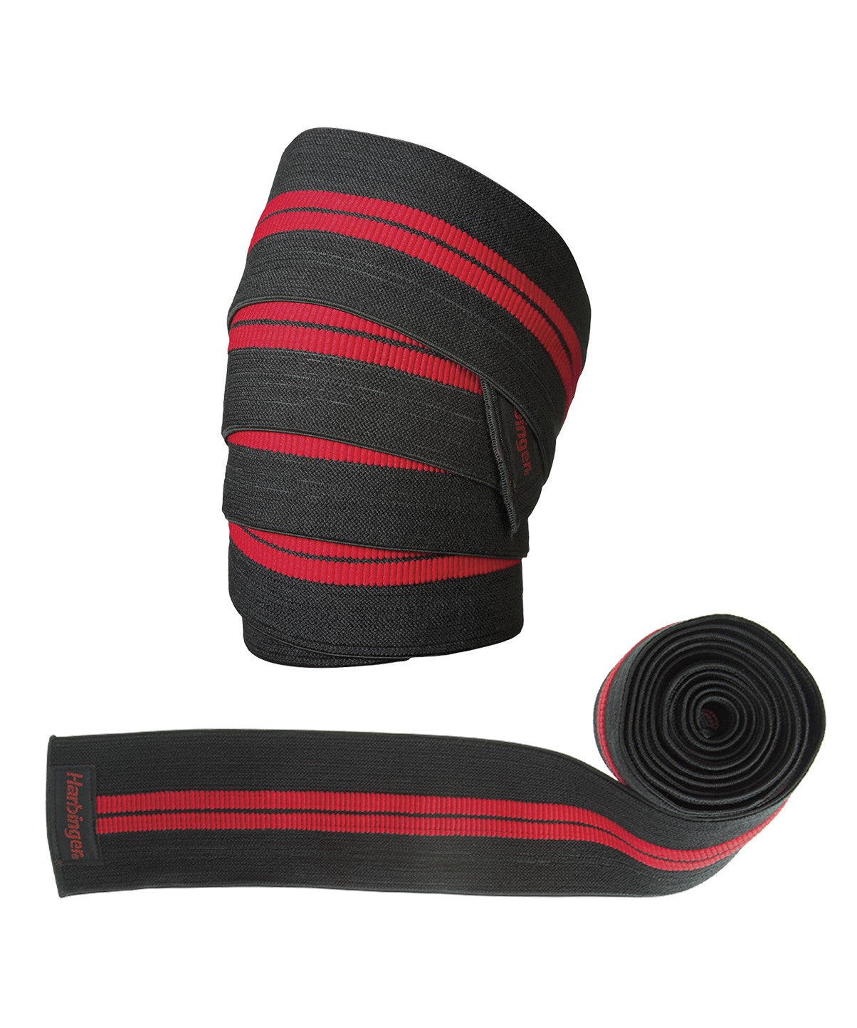 Best Red Line Knee Wrap for Weightlifting & Support - Durable & Comfortable for CrossFit, Powerlifting & Gym Workouts