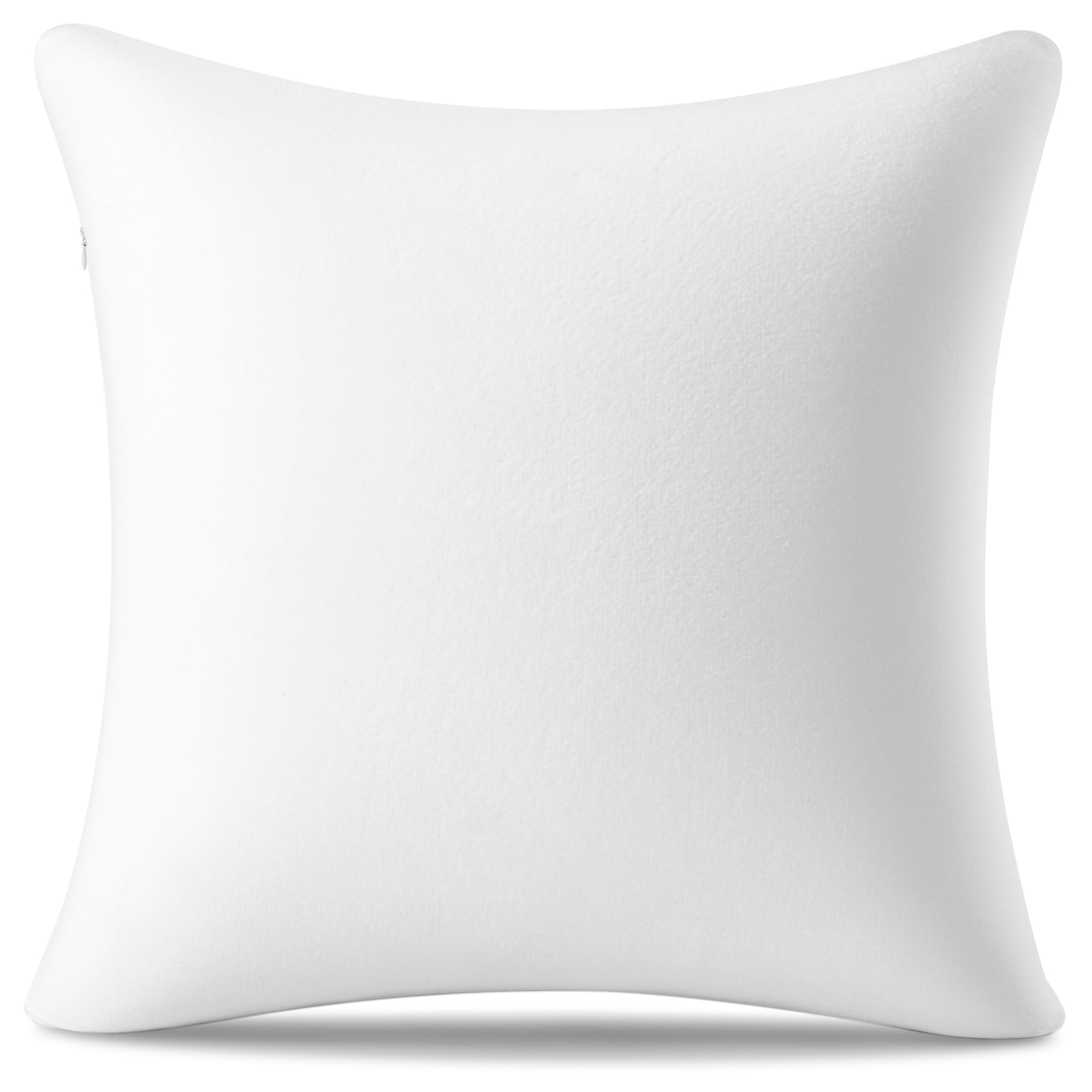 AM AEROMAX 22×22 Memory Foam Throw Pillow Insert - Square Decorative Cushion for Bed, Couch & Sofa - Non-Deforming Support - Perfect for Home Decor, Living Room & Bedroom Accents