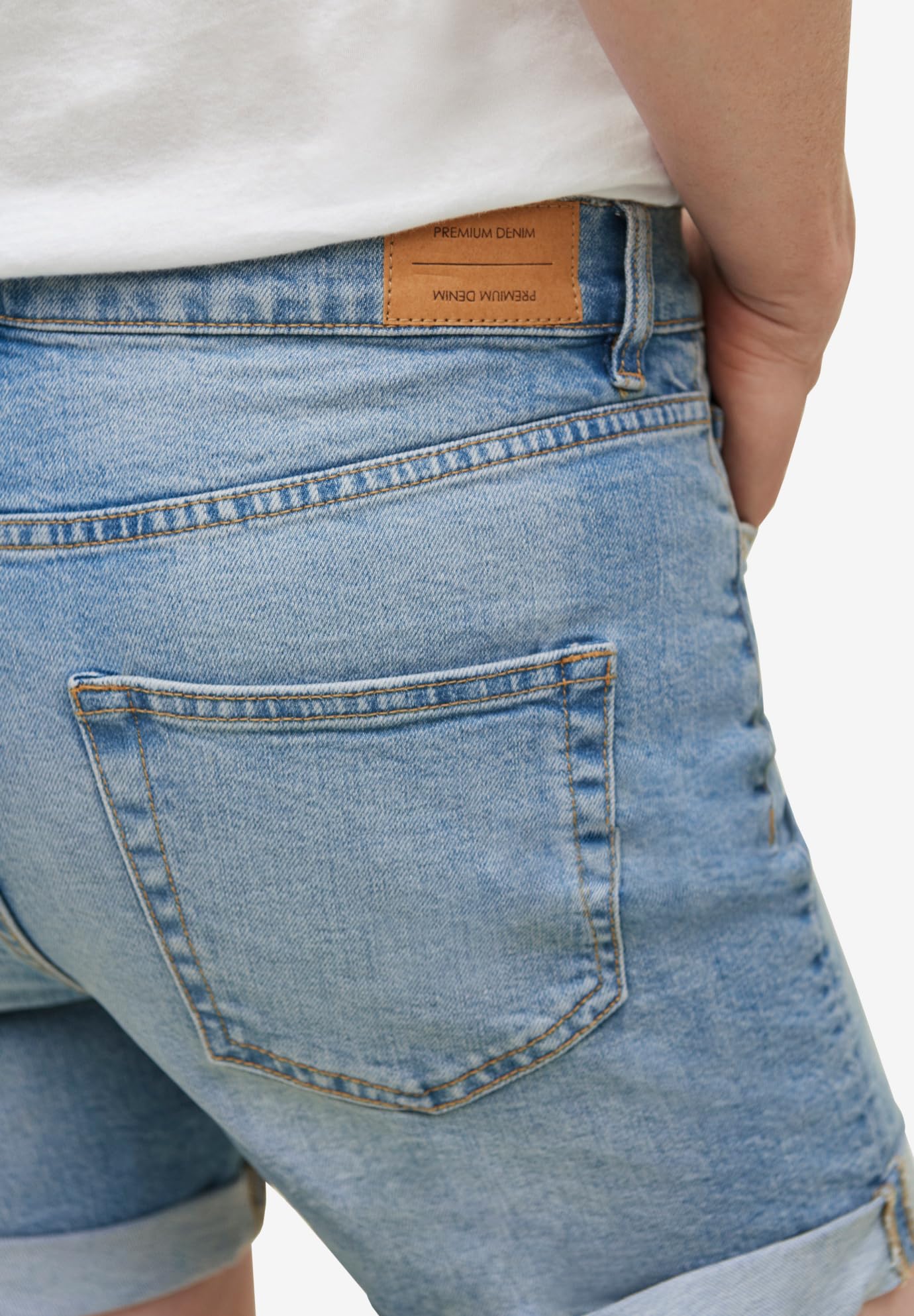 Ellos Women's Plus Size Denim Boyfriend Shorts - Comfortable Stretch High Waist Distressed Casual Summer Shorts for Women | Perfect for Beach, Vacation & Everyday Wear